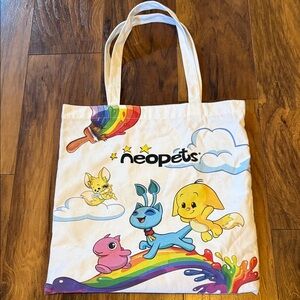 Neopets Rainbow Tote Bag